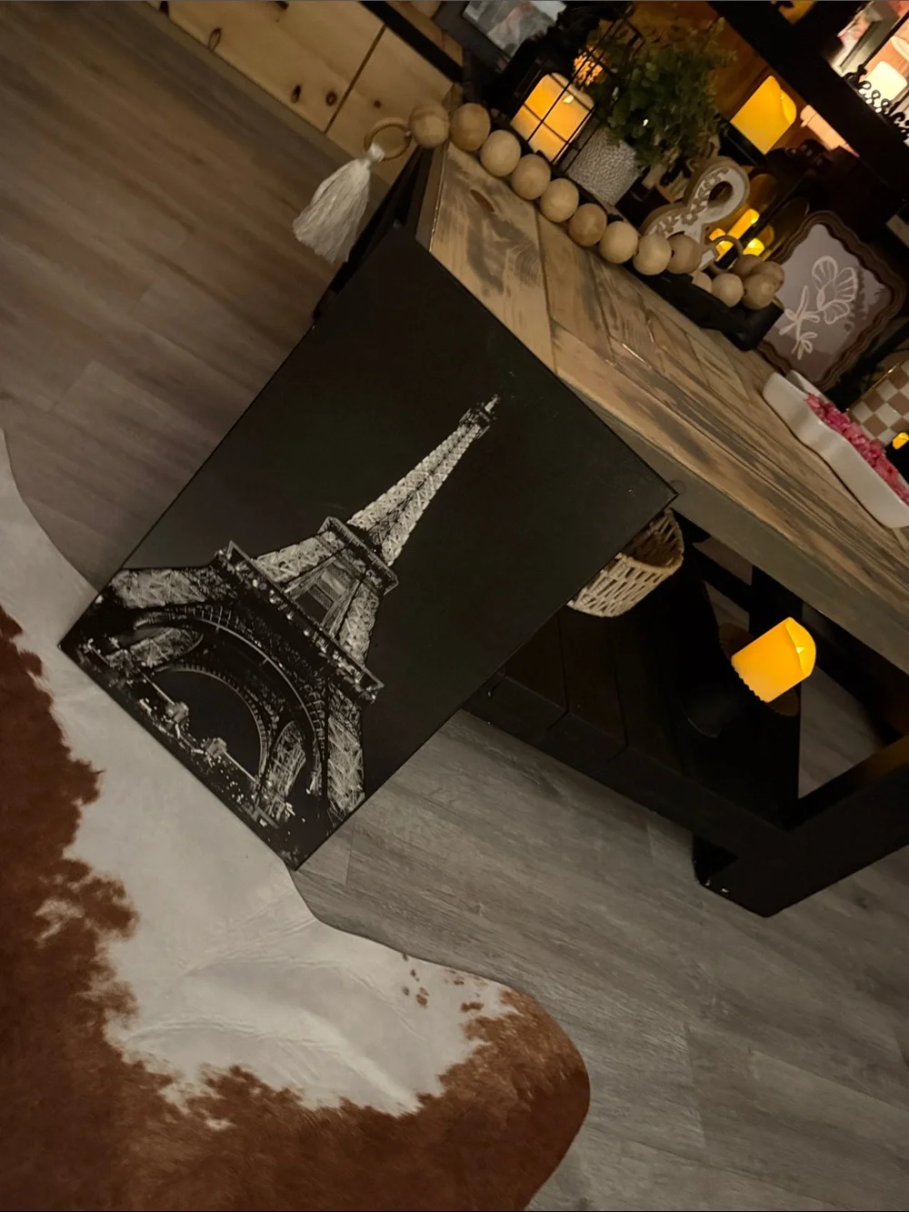 🖤Eiffel Tower•Paris-•black&white•Walldecor🖤